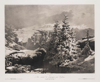 TvB G 4735
<br/>
Landschap (de eerste sneeuw in de Alpen)
<br/>
<em>Calame, Alexandre (1810 - 1864)</em>